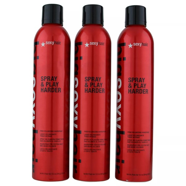 Big Sexy Hair Spray & Play Harder Firm Hairspray 10