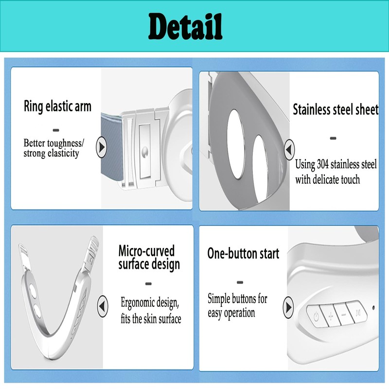 Electric V Face Massager, Electric V-Face Shaping Massager, EMS Face