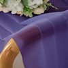 OWENIE Purple Sheer Curtains, Sheer Curtains 84 inch Length 2
