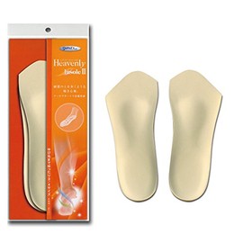 Murai Heavenly Insole II (3/4 Size) Milky Beige, M 9.1 - 9.3 inches (23 - 23.5 cm)