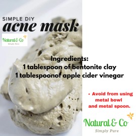 Natural & Co Premium Bentonite Clay 150grams