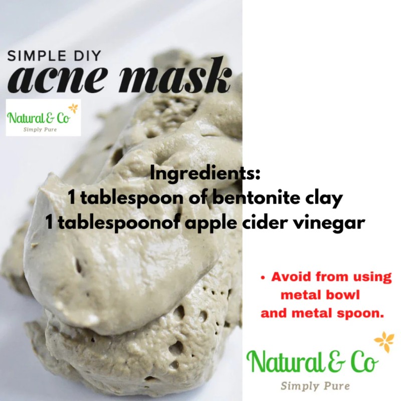 Natural & Co Premium Bentonite Clay 150grams