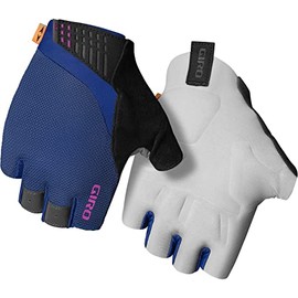 Giro Supernatural W Womens Road Cycling Gloves - Midnight/Throwback Purple (2022), Large