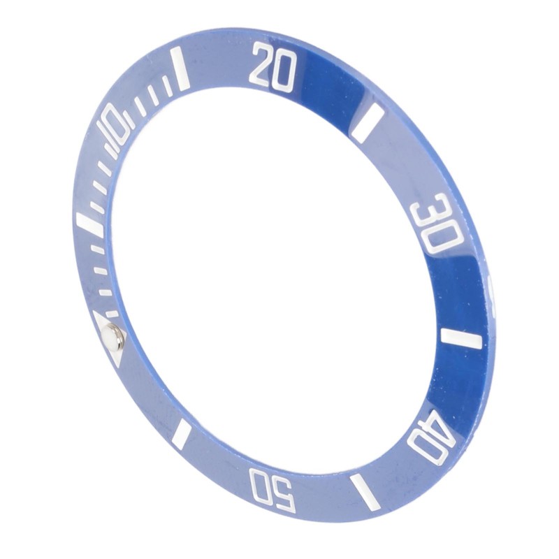 40mm Diameter Watch Bezel Insert Ring Clear Scale Luminous Ceramic