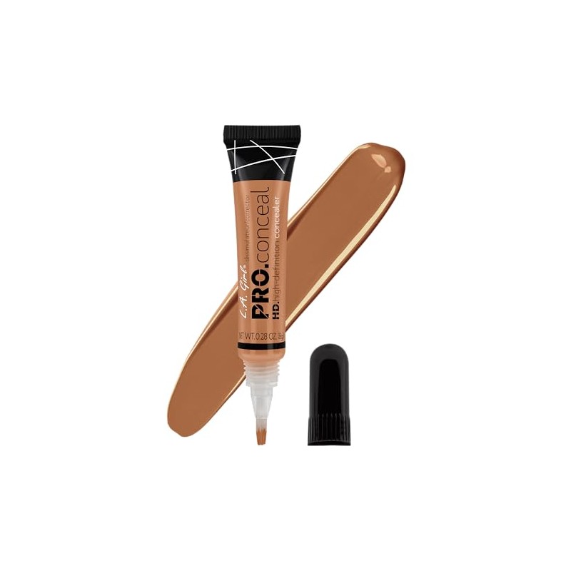 L.A. Girl - Corrector Pro Conceal HD, miel caliente, 0.28