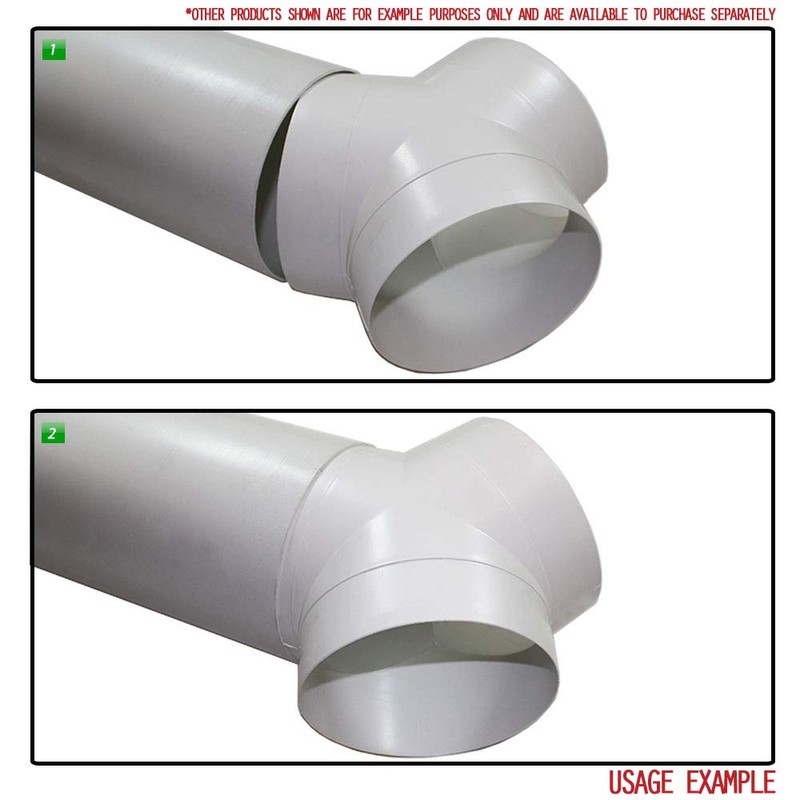 Kair Equal Y Piece 150mm - 6 inch Ducting Splitter