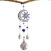 Flower Shaped Window Sun Catcher - Crystal Prism Pendant |