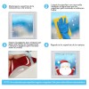 Pegatinas Navideña Para Ventana Reutilizables E Impermeables