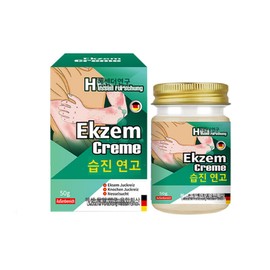Skin itching soothing eczema cream drying itching redness relief hives soothing ointment external cream 50g 3 pieces 1 set / 피부 가려움 진정 습진 크림 건조 가려움 발적 완화 두드러기 진정 연고 외용 크림 50g 3개 1세트