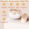 KUIRUNRX Elektrische Nagelfeile, USB Wiederaufladbare Automatischer Nagelschneider FüR Ein-Tasten-Bedienung, tragbare