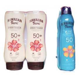 Protector Hawaiian Tropic 2 Sheer Touch Y 1 Island Sport