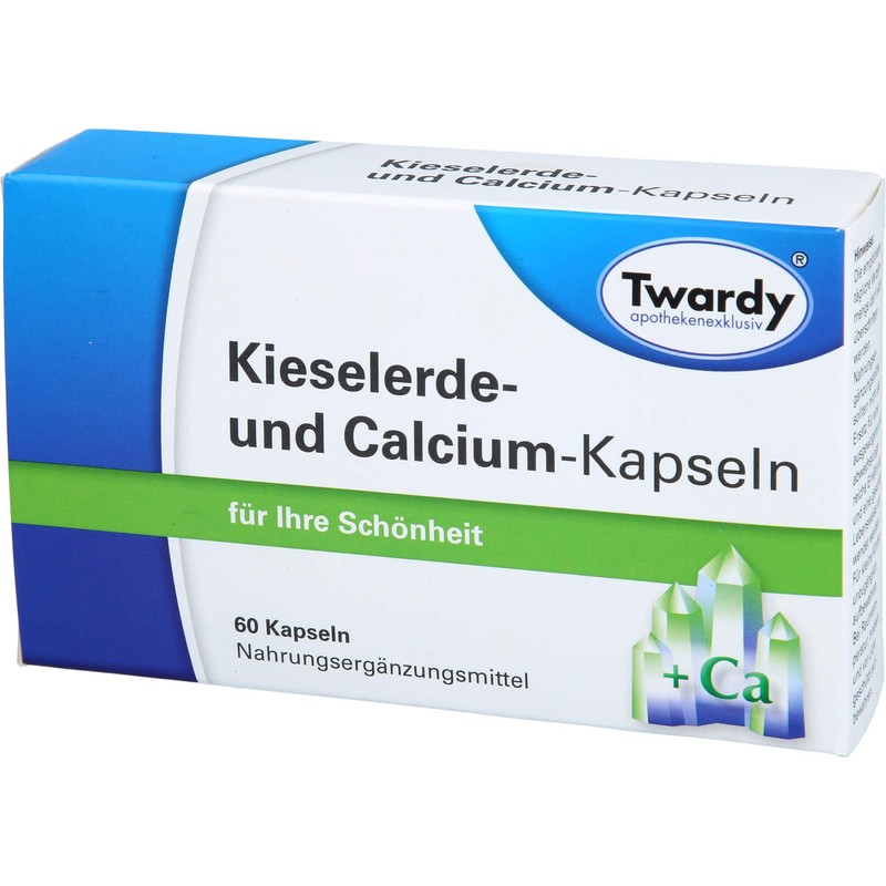 Twardy Silica and Calcium Capsules for Your Beauty, Pack of