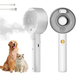 Cat Steam Brush for Shedding Spritz Defur Comb for Cats Cloud Care Cat Brush for Indoor Cats Shedding Steam Cat Brush for Long Short Hair Cats Dogs 2024 New Spray Pet Grooming Brush for Massage Clean