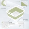 Collapsible Dish Tub 9L-Collapsible Basin Bucket Portable Sink