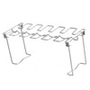 Sosoport Bbq Folding Stainless Steel Chicken Leg Rack Portable Cooking