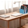 Bookends Simple Style Wide Mouth Design Blue Color Plastic Material