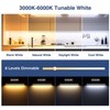 4pcs 30 cm Bar LED Cabinet Light Installation Kit with
