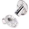 Boat Hand Rail Fitting Stainless Steel 45 Degree Round Base
