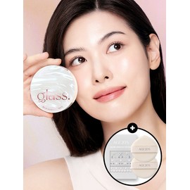 ★Sticker + 2 puffs★ Glass Skin Essence Pact (Soft Pearl Glow Edition) [Main Product + Refill] / ★스티커+퍼프2매★글래스 스킨 에센스 팩트 (소프트 펄 글로우 에디션) [본품+리필]