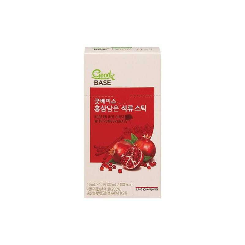CheongKwanJang [Jeongmol] Goodbase Red Ginseng Pomegranate Stick 10ml*30packs