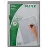 Leitz 12700000 Plastic Index Blank A4 Slanting Polypropylene 10 Sheets