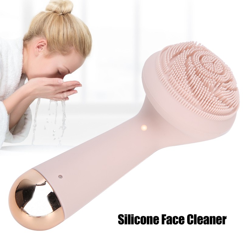Silicone Face Cleaner Electric USB Rechargeable Waterproof Face Deep Cleaning
