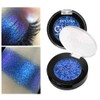 Afflano Multichrome Glitter Blue Eyeshadow, Single Glitter Metallic Shimmering Chameleon