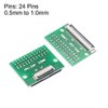 uxcell FFC FPC 24 Pin 0.5mm 1mm Pitch to DIP