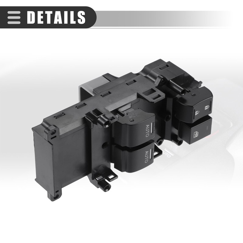 Motoforti Car Power Master Door Window Switch, for Honda Accord