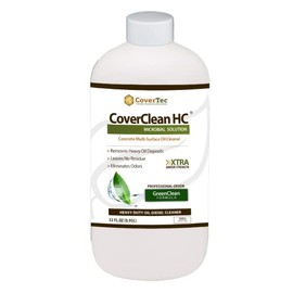 CoverTec CoverClean HC Microbial Petroleum based Hydrocarbons Cleaner, HeavyDuty, Non Hazardous (1 Qrt - Prof Grade)