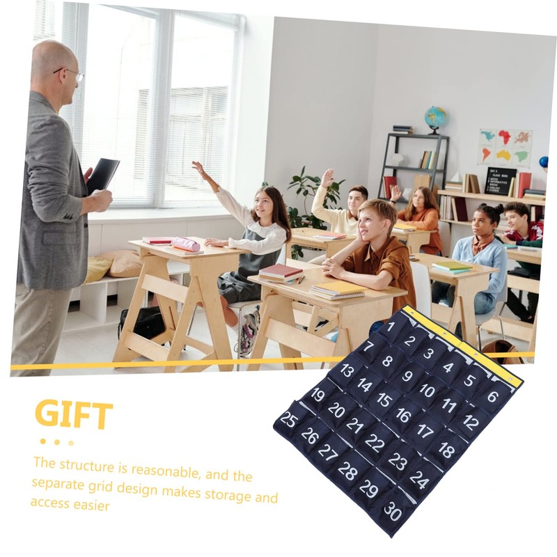 DOITOOL Wall Hanging Cell Phone Storage Bag Multi Pocket Organizer