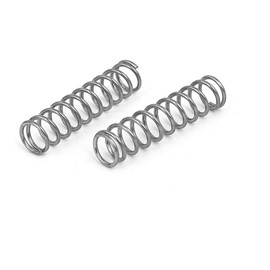 sourcingmap Compression Spring,304 Stainless Steel,6mm OD,0.7mm Wire Size,25mm Free Length,Silver Tone,10Pcs