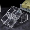 Yakri Small Acrylic Tea Bags Holder Coffee Sugar Bag Case