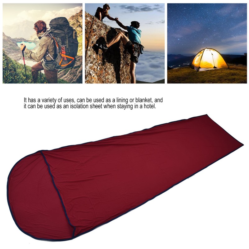 Sleeping Bag Liner Ultralight Multifunctional Elastic Sleeping Sack Liner for