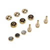 Trumpet Valve Finger Button Metal and Abalone Shell Trumpet Valve