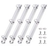 GORGECRAFT Pack of 4 3 Ring Metal Binding Mechanism Iron