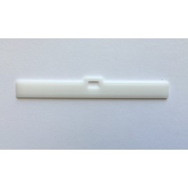 Blindspares Pack of 10 Low Profile Single Hole hangers for 3.5" (89mm) vertical blinds