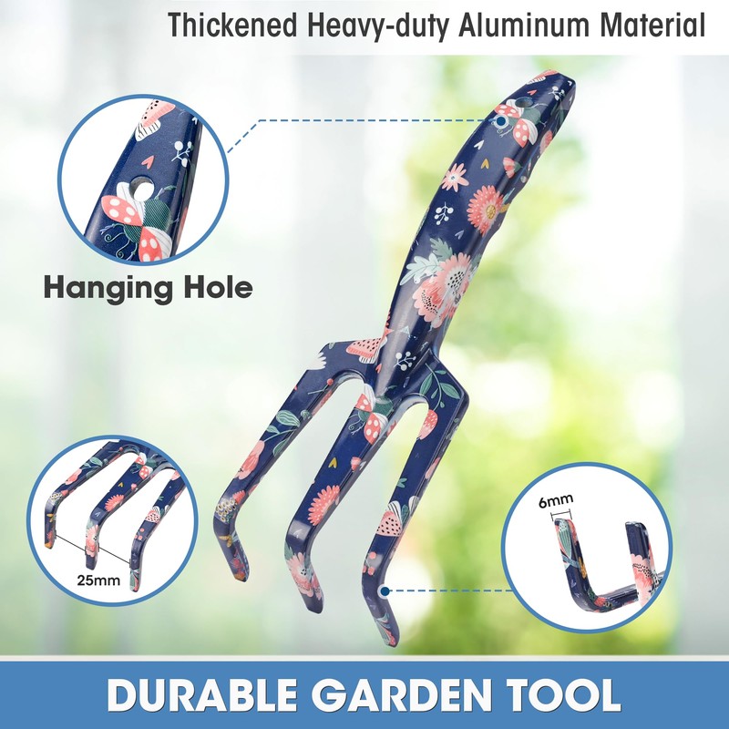 WORKPRO 4 Piece Garden Tools Set, Stainless Steel Hand Tools