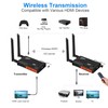 RX Only, Wireless HDMI Extender Receiver, Up to 1 TX