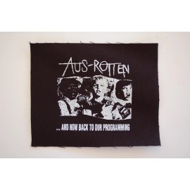 Punk Rock Aus Rotten Cloth Patch Sew On Badge Doom Punk Rock Music Approx 5"X4" (CP70)