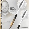 Mission Brett Claydon Black and Gold 90% Soft Darts 21