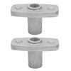2Pcs Top Mount Rowlock Socket 1/2 Inch Rugged Reliable Oar