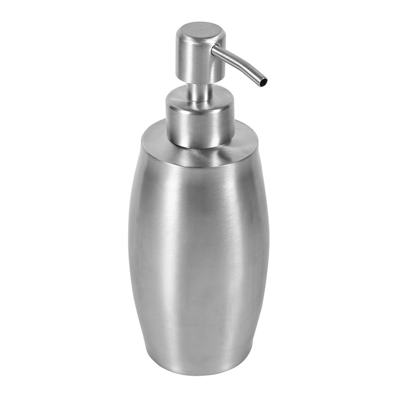 1pc 304 Stainless Steel Bathroom Shampoo Shower Pump Lotion Dispenser