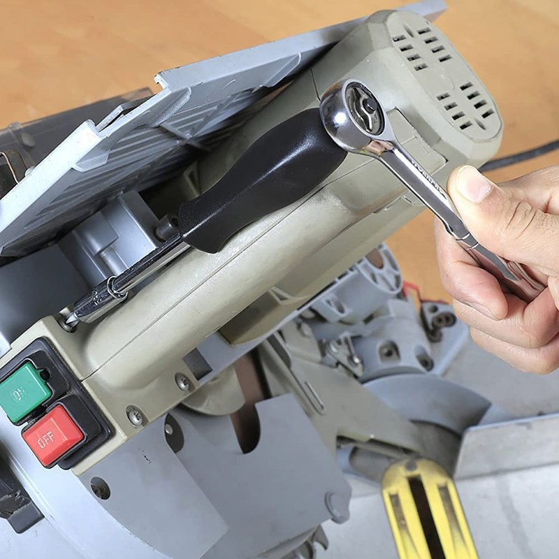 2 Pieces Drive Spinner 1/4 Inches Drive Spinner Handle Socket