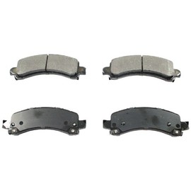 DuraGo BP974 MS Rear Semi-Metallic Brake Pad
