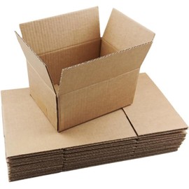 Karton Schachtel Faltkartons 18x15x5 cm: Optionen 18x15x5 -> 18x15x20 - Set 10 Stück, Einwellig - Kleine Paketversand Pappkarton für Versand, Verpackung, E-Commerce, Geschenke, Verpackungen