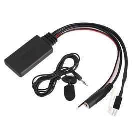 Bluetooth Audio Cable, Car Bluetooth Audio MP3 Cable Adapter with Microphone Kit Suitable for A-Class W169, B-Class W245, C-Class W203