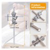 Silver Wall Cross Decor Baptism Gifts Praying,Great for Christening,First Holy