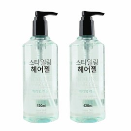Natural shine effect non-sticky hair gel 420ml x 2 (WC6E572) - Basic product / 자연스러운 광택효과 끈적임없이 헤어젤 420ml 2개 (WC6E572) - 기본상품