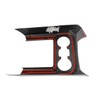 Fewshaw Carbon Fiber Center Console Front Cup Holder Cover Trim